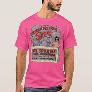 T-shirt Parc national des sources chaudes Arkansas Vintage