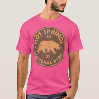 T-shirt Parc national des sources chaudes Femmes Hommes En