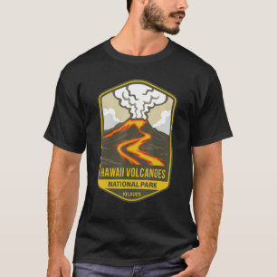 T-shirt Parc national des volcans d'Hawaii Kilauea