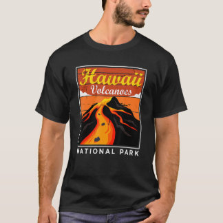 T-shirt Parc national des volcans d'Hawaii Souvenir Volcan