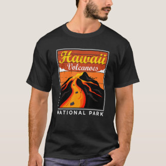 T-shirt Parc national des volcans Hawaii Souvenir Volcan e