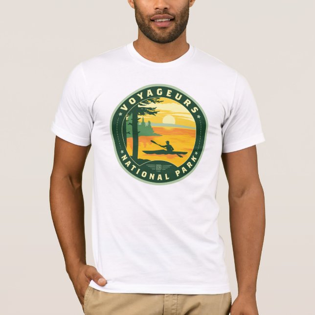 T-shirt Parc national des Voyageurs (Devant)