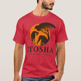T-shirt Parc national d'Etosha Namibie 1