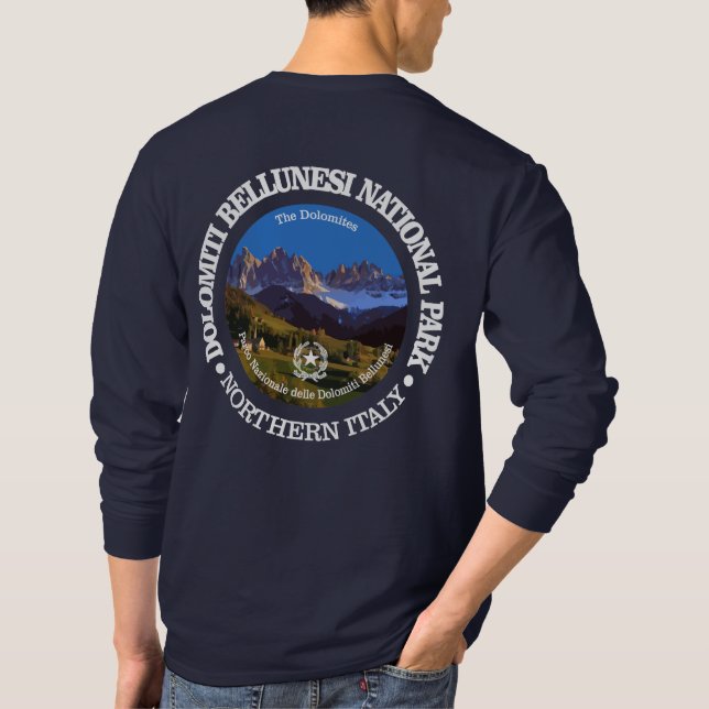 T-shirt Parc national Dolomiti Bellunesi (c) (Dos)