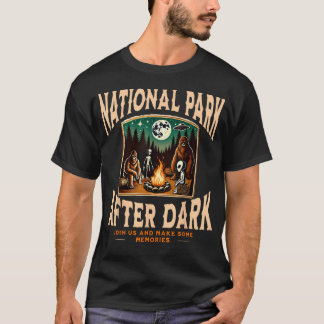 T-shirt Parc national drôle après la tombée de la nuit Big