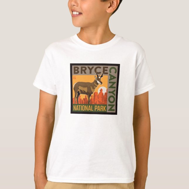 T-shirt Parc national du Bryce Canyon | Utah (Devant)