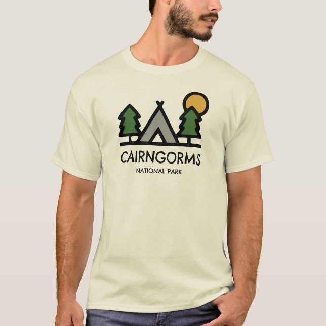 T-shirt Parc national du Caire Ecosse (Devant)