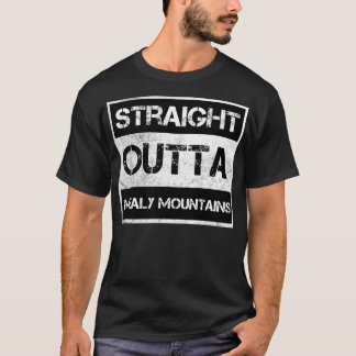 T-shirt Parc national du Canada des Monts Mealy en bordure