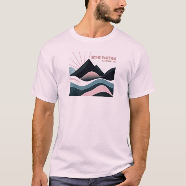 T-shirt Parc national du Canyon Bryce Colour Hills (Devant)