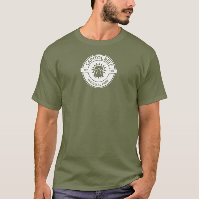 T-shirt Parc national du Capitol Reef (Devant)