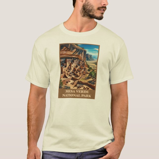 T-shirt Parc national du Colorado (Devant)