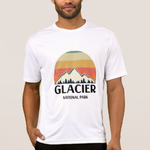 T-shirt Parc national du Glacier vintage