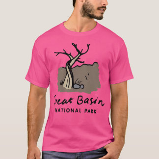 T-shirt Parc national du Grand Bassin dessiné à la main 3