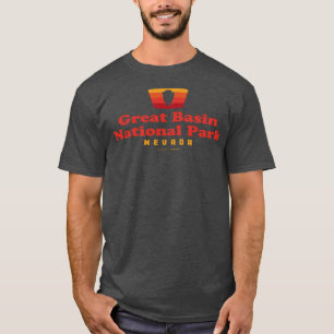T-shirt Parc national du Grand Bassin Insigne rétro Arrowh