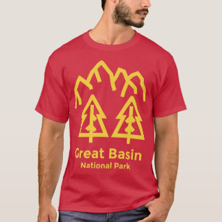 T-shirt Parc national du Grand Bassin Nevada Rétro minimal