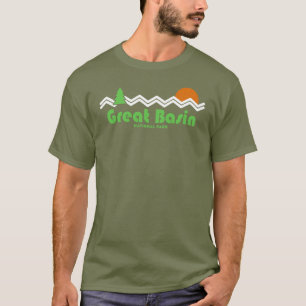 T-shirt Parc national du Grand Bassin Rétro