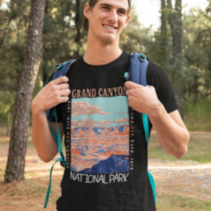 T-shirt Parc national du Grand Canyon Arizona en état de d