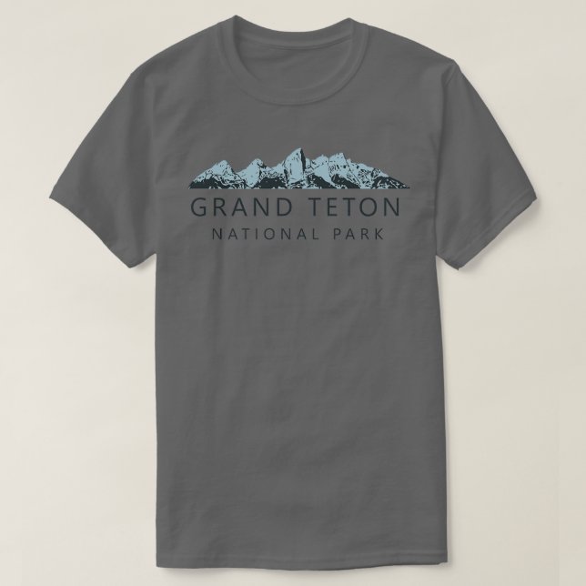 T-shirt Parc national du Grand Teton 11 (Design devant)