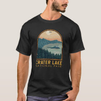 Parc national du lac Crater Emblem Vintage