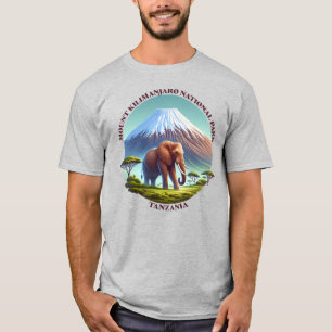 T-shirt Parc national du Mont Kilimanjaro Tanzanie