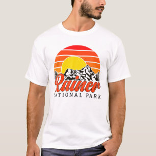 T-shirt Parc national du Mont Rainer Mt Rainer Randonnée W