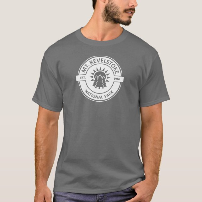 T-shirt Parc national du Mont-Revelstoke (Devant)