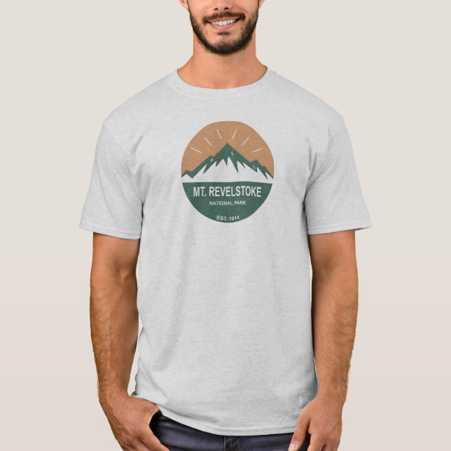 T-shirt Parc national du Mont-Revelstoke (Devant)