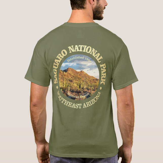 T-shirt Parc national du Saguaro (NP2) (Dos)