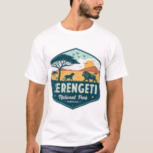 T-shirt Parc national du Serengeti (Tanzanie)