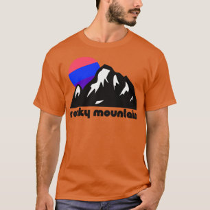 T-shirt Parc national du souvenir touristique de Rocky Mou