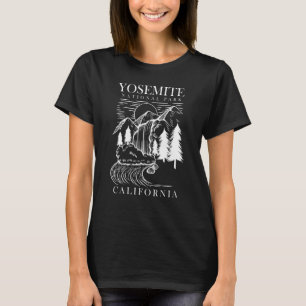 T-shirt Parc national du Yosemite California Mountain Rand