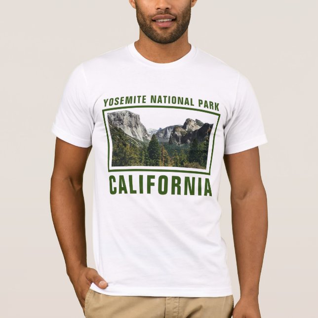 T-SHIRT PARC NATIONAL DU YOSEMITE CALIFORNIE (Devant)