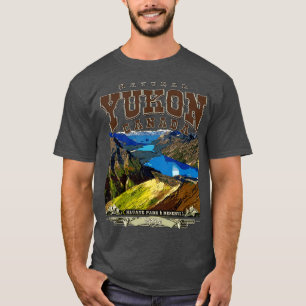 T-shirt Parc national du Yukon Kluane Canada