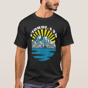 T-shirt Parc national Fiordland Nouvelle-Zélande Randonnée
