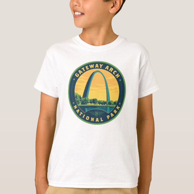 T-shirt Parc national Gateway Arch (Devant)