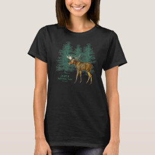 T-shirt Parc national Jasper Alberta Canada Arbres d'orign