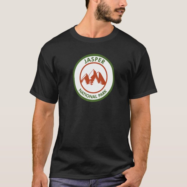 T-shirt Parc national Jasper Premium_1 (Devant)