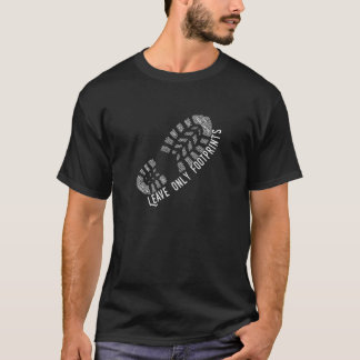 T-shirt Parc national Lover Laisser seulement les empreint