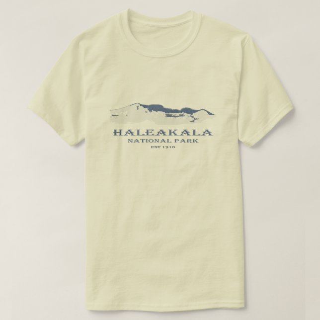 T-shirt Parc national Maui Hawaï de Haleakala (Design devant)