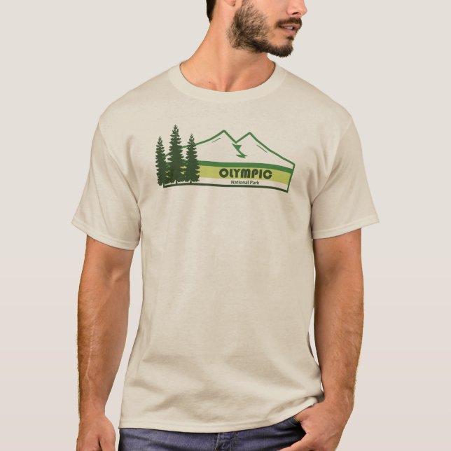 T-shirt Parc national olympique Grandes vertes (Devant)