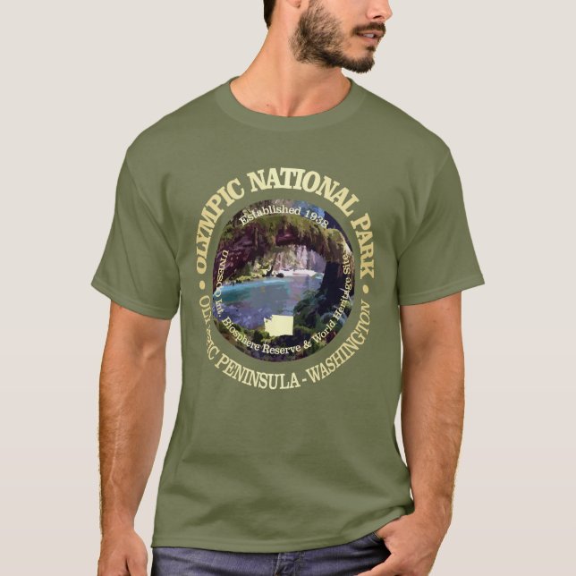T-shirt Parc national olympique (NP2) (Devant)