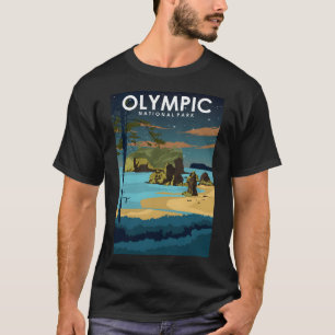 T-shirt Parc National Olympique Parc National de Night Tra
