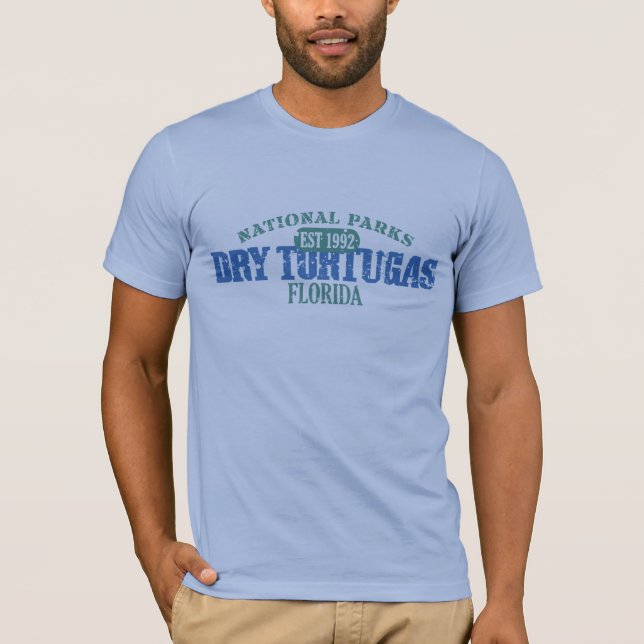 T-shirt Parc national sec de Tortugas (Devant)