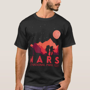 T-shirt Parc National Spatial de la Planète Rouge - Drôle