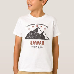 T-shirt Parc national vintage de Haleakala Hawaii