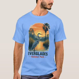 T-shirt Parc national Vintage des Everglades