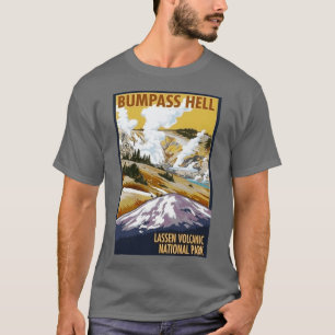 T-shirt Parc national volcanique de Lassen Bumpass Hell Tr