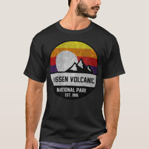 T-shirt Parc national volcanique de Lassen Conception de l