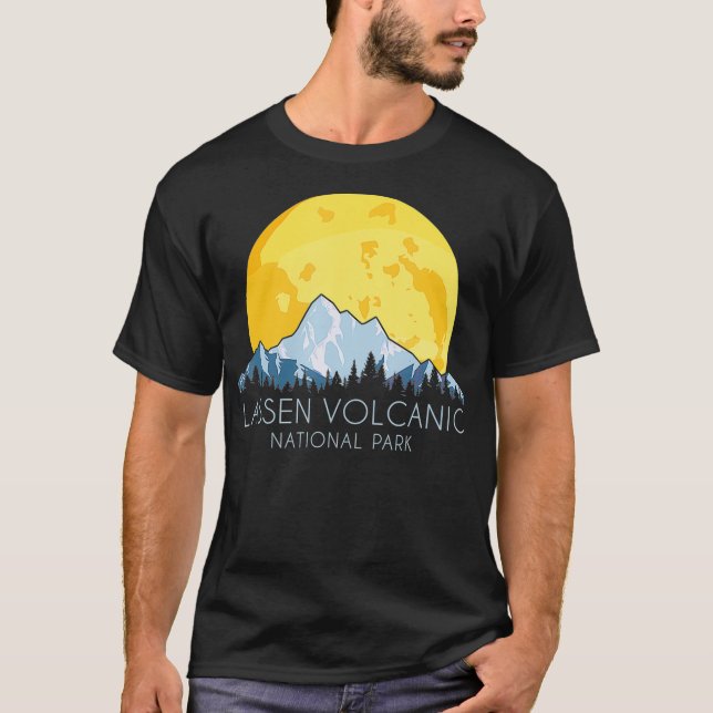 T-shirt Parc national volcanique de Lassen Souvenir (Devant)