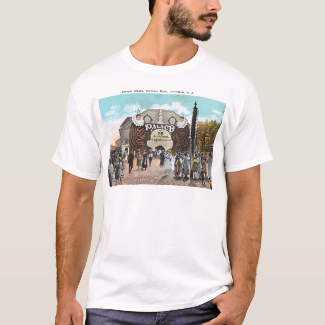 T-shirt Parc olympique, Irvington, cru de New Jersey (Devant)